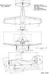 Чертеж Grumman XF2M-1