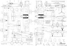 Чертеж Grumman XF5F Skyrocket