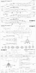 Чертеж истребителя Lockheed F-104