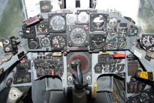 Кабина истребителя Lockheed F-104 Starfighter
