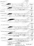 Модификации Lockheed F-104