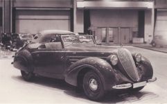 Steyr 220 Gläser Roadster на Берлинской выставка автомобилей и мотоциклов 1939 года