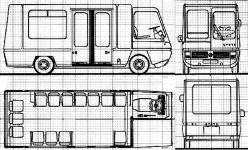 Чертеж Steyr SC6 Citybus F65