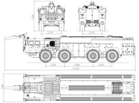 Чертеж АА-60 на базе МАЗ-7310