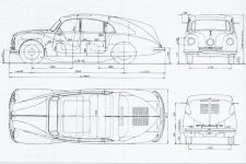 Чертеж Tatra T87