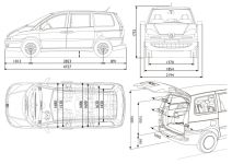 Чертеж Peugeot 807