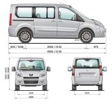Чертеж Peugeot Expert (2007 г)