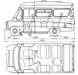 Чертеж Bedford CAL от компании Martin Walter