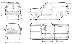 Чертеж Bedford HA