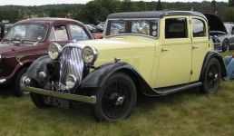 Rover 12 P1 sports saloon
