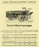 Рекламный буклет Daimler Motor Lastwagen