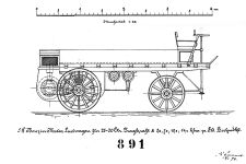 Чертеж Daimler Motor Lastwagen