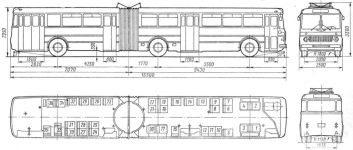 Чертеж Ikarus 180.31