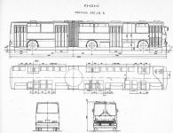 Чертеж Ikarus-280.08
