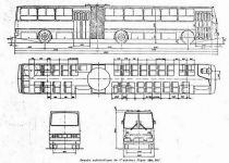Чертеж Ikarus 280.20