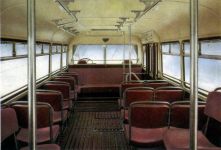 Салон автобуса Ikarus-620