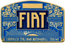 Логотип Fiat 1901 года