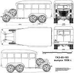 Чертеж ГАЗ-05-193