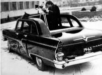 Автомобиль для съемок в движении на шасси ГАЗ-13