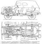 Компоновка ГАЗ-69А