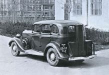 ГАЗ М-1 с газогенераторным двигателем