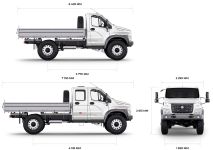 Чертеж ГАЗон NEXT