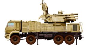 Силуэт КамАЗ 6560 Панцирь-С1