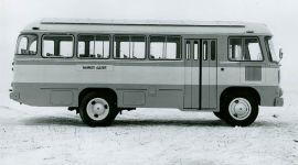 ПАЗ-672Г с защитой от камнепада на крыше