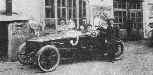 Руссо-Балт C24/58 "Огурец" с передним обтекателем