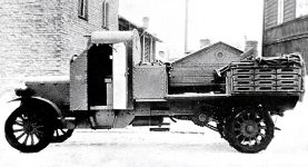 Транспортная машина на базе шасси Руссо-Балт тип M