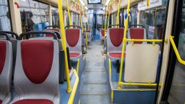 Салон электробуса «Сириус»