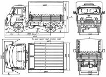 Чертеж УАЗ-33036