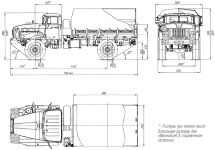 Чертеж Урал-43206-0111-61 4x4