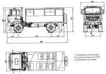 Чертеж Урал-М 32552-3020-79 4x4