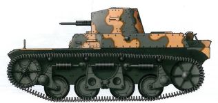 Силуэт Лёгкий танк AMR 35 ZT 1