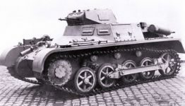 Panzerkampfwagen I Ausf.A с дизельным двигателем