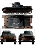 Силуэты танка PzKpfw I&nbsp;Ausf.B