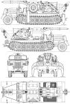 Чертеж Sd Kfz 9/2