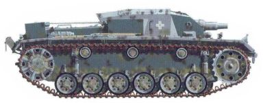 Силуэт Stug III