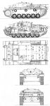 Чертеж Stug III Ausf.D