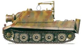 Силуэт САУ Sturmtiger