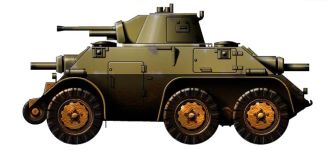 Силуэт M39 Pantserwagen