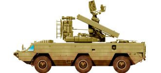 Силуэт БАЗ-5937 9К33М3 «Оса-АКМ»