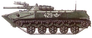 Силуэт БМД-1