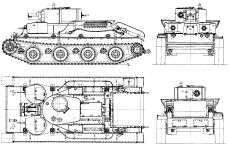 Чертеж танка Т-29-5