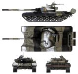 Силуэт Т-72М