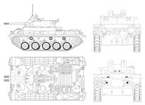 Чертеж ЗСУ M42