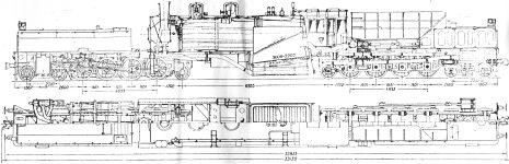 Чертеж паровоза Я-01