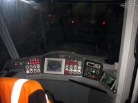 Кабина трамвая 71-154