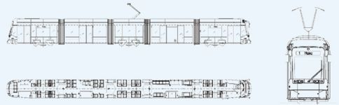 Чертеж Stadler Variobahn Mainzer
